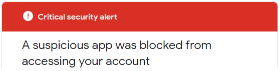 गंभीर सुरक्षा चेतावनी