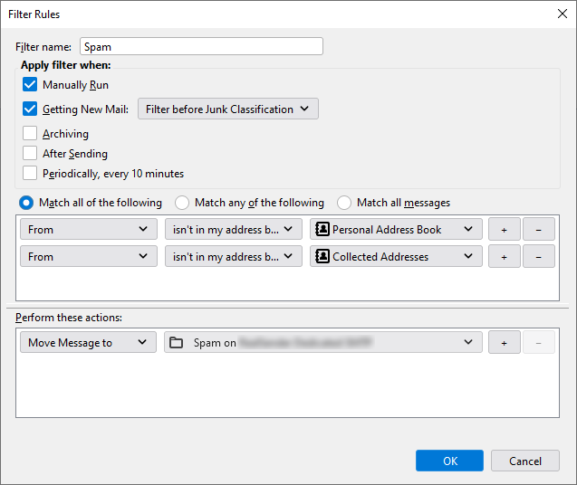 स्पैम-रोधी फ़िल्टर